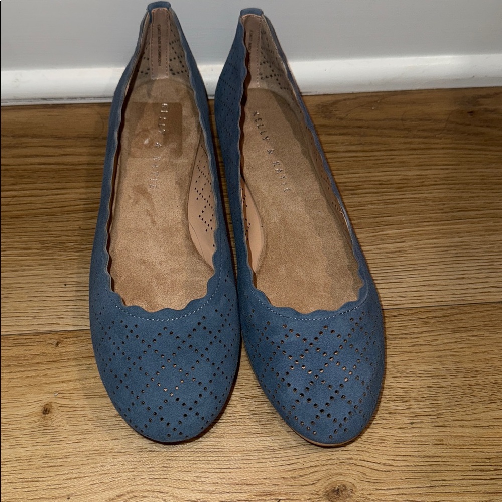 Blue Kelly & Katie Women's Flats